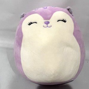 2021 SQUISHMALLOW 12” Sydnee the Lavender Squirrel With Rainbow Tail” SEE PICS!